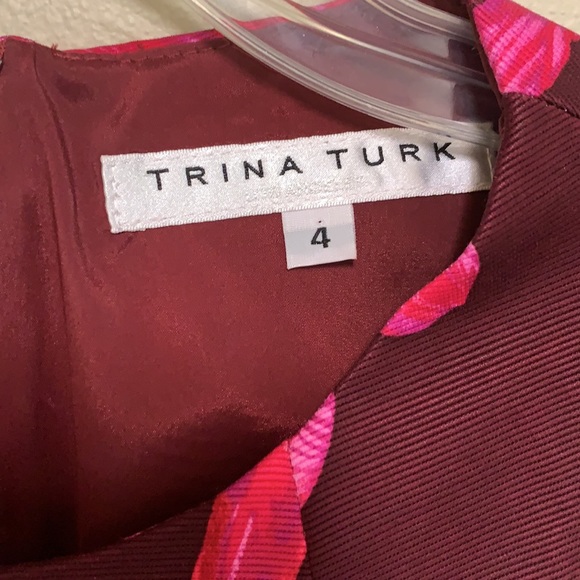 Trina Turk Fuchsia / Pink  Floral Skirt Set - Picture 5 of 14